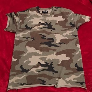 Pacsun/Men's Camo Thick T-Shirt Size-L
